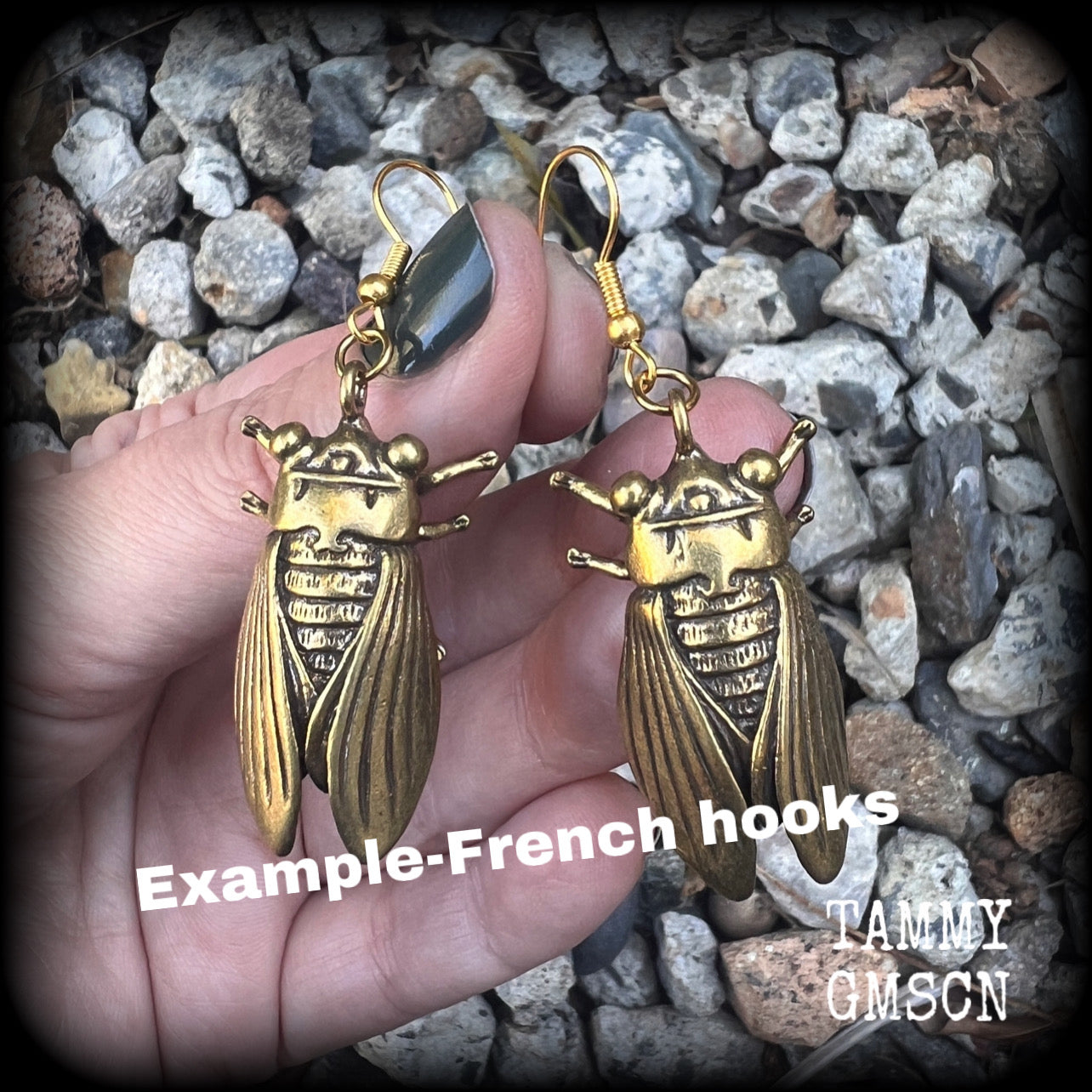 Locust earrings Cicada earrings Bugs earrings Locust earrings Insect earrings Entomology jewellery Pierced ears Bugs jewelry Ear gauges
