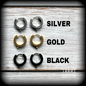 DIY huggie ear cuffs for pierced ears