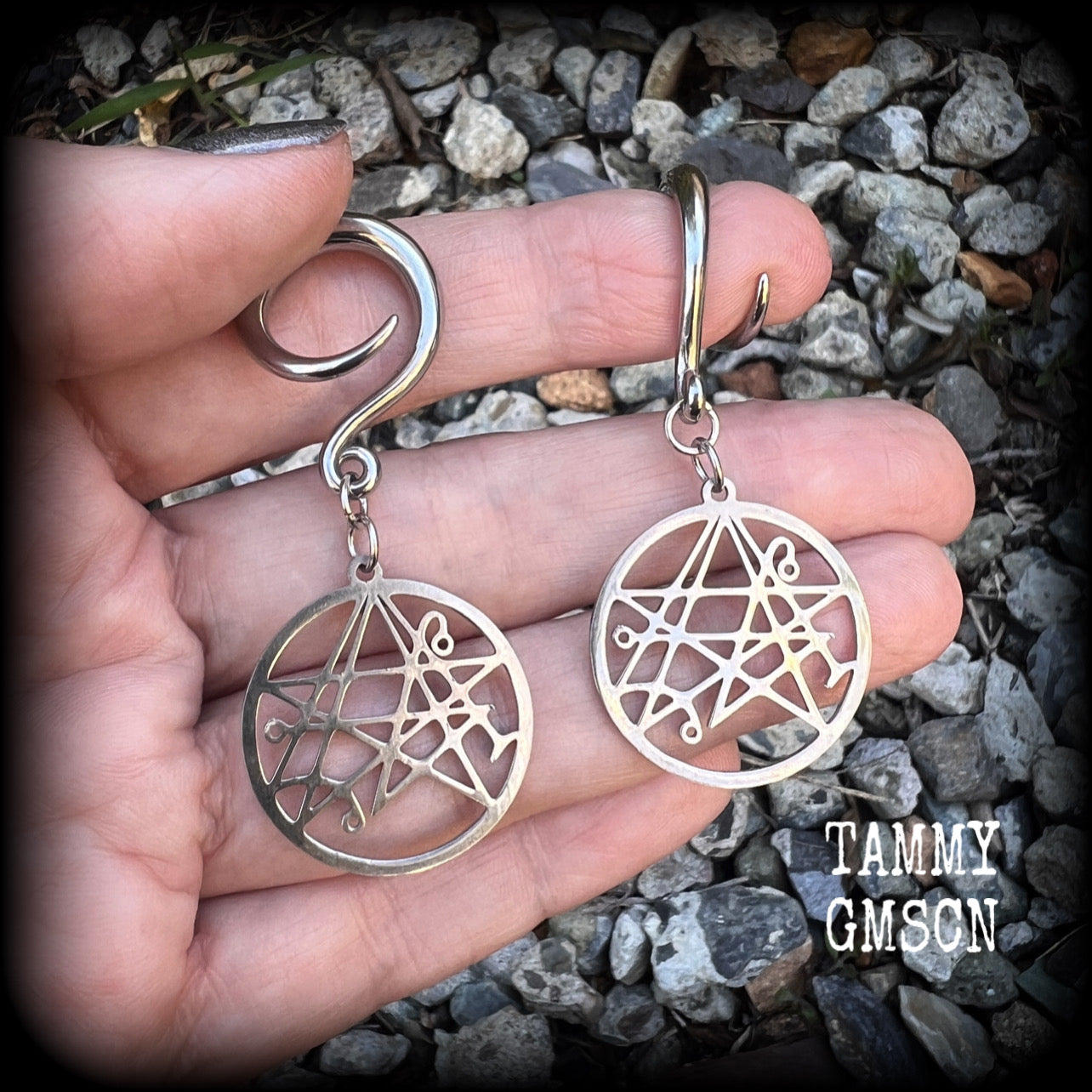 Morbid Angel earrings 