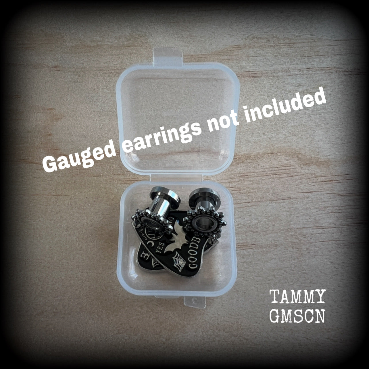 Jewelry storage containers-EXTRA SMALL-Travel case for earrings and ear weights