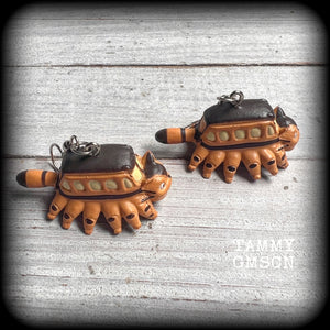 Catbus earrings Kawaii earrings Kawaii jewelry Cosplay My neighbor Totoro Cat earrings Crazy cat lady Studio 