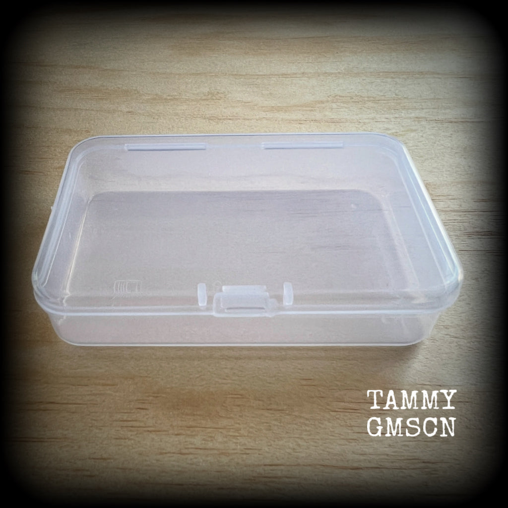 Jewelry storage containers-REGULAR-Travel case for earrings and ear weights