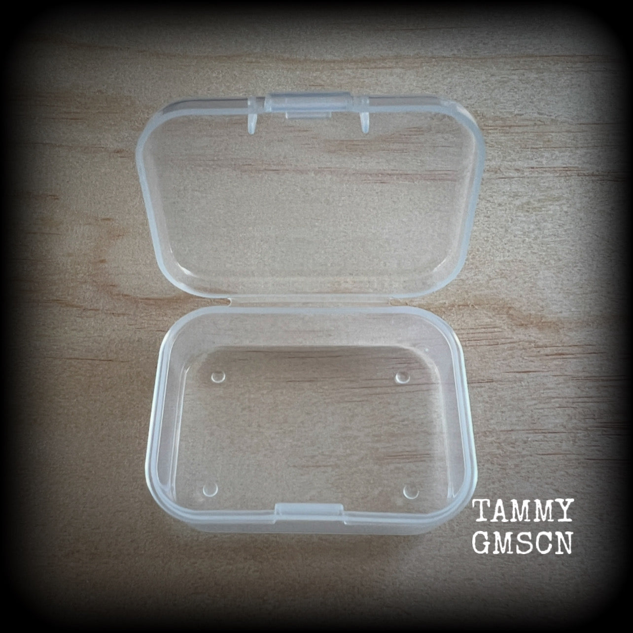 Jewelry storage containers-SMALL-Travel case for earrings and ear weights