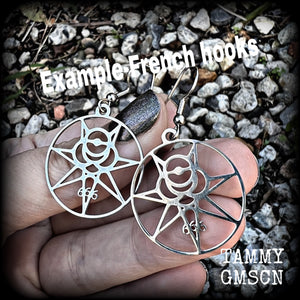 Occult earrings 