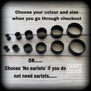 Choose your size and style of earlets