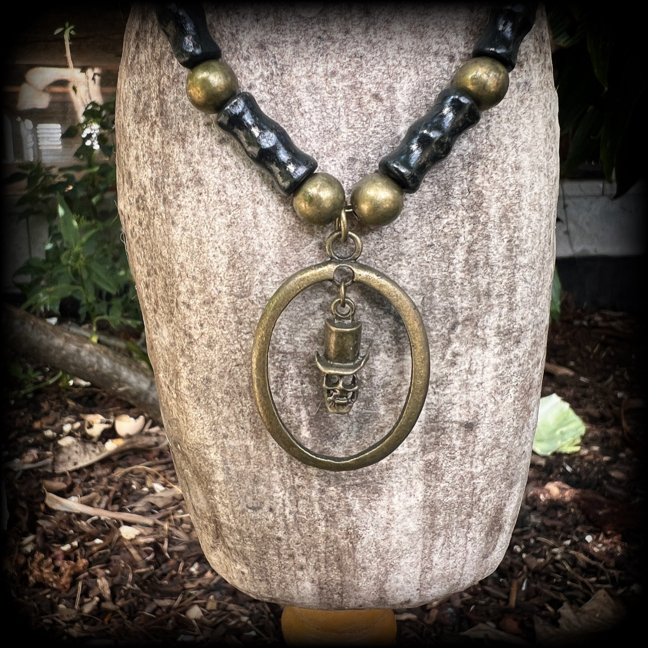 Baron Samedi necklace-Voodoo necklace