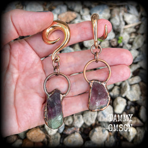 Gemstone ear weights