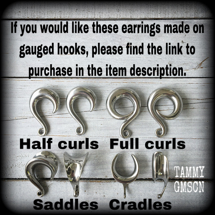 Or choose gauged hooks instead 