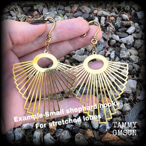 Goddess Ishtar earrings-Statement jewelry