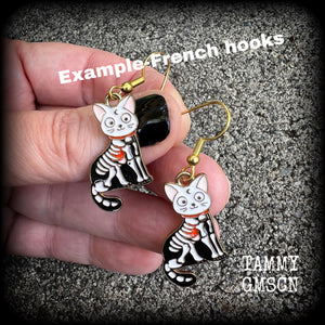 Kawaii cat earrings-Sailor moon earrings