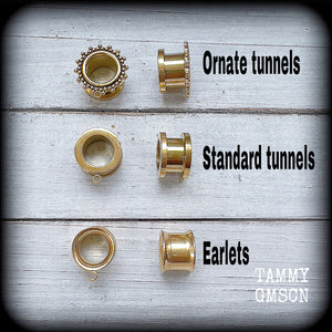 We will swap your gauged hooks for earlets, standard tunnels or ornate tunnels