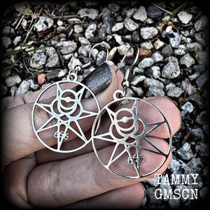 Occult earrings 