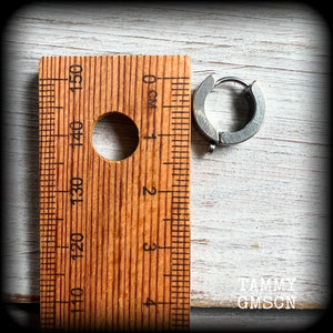 We will make your earrings on huggie ear cuffs for pierced ears