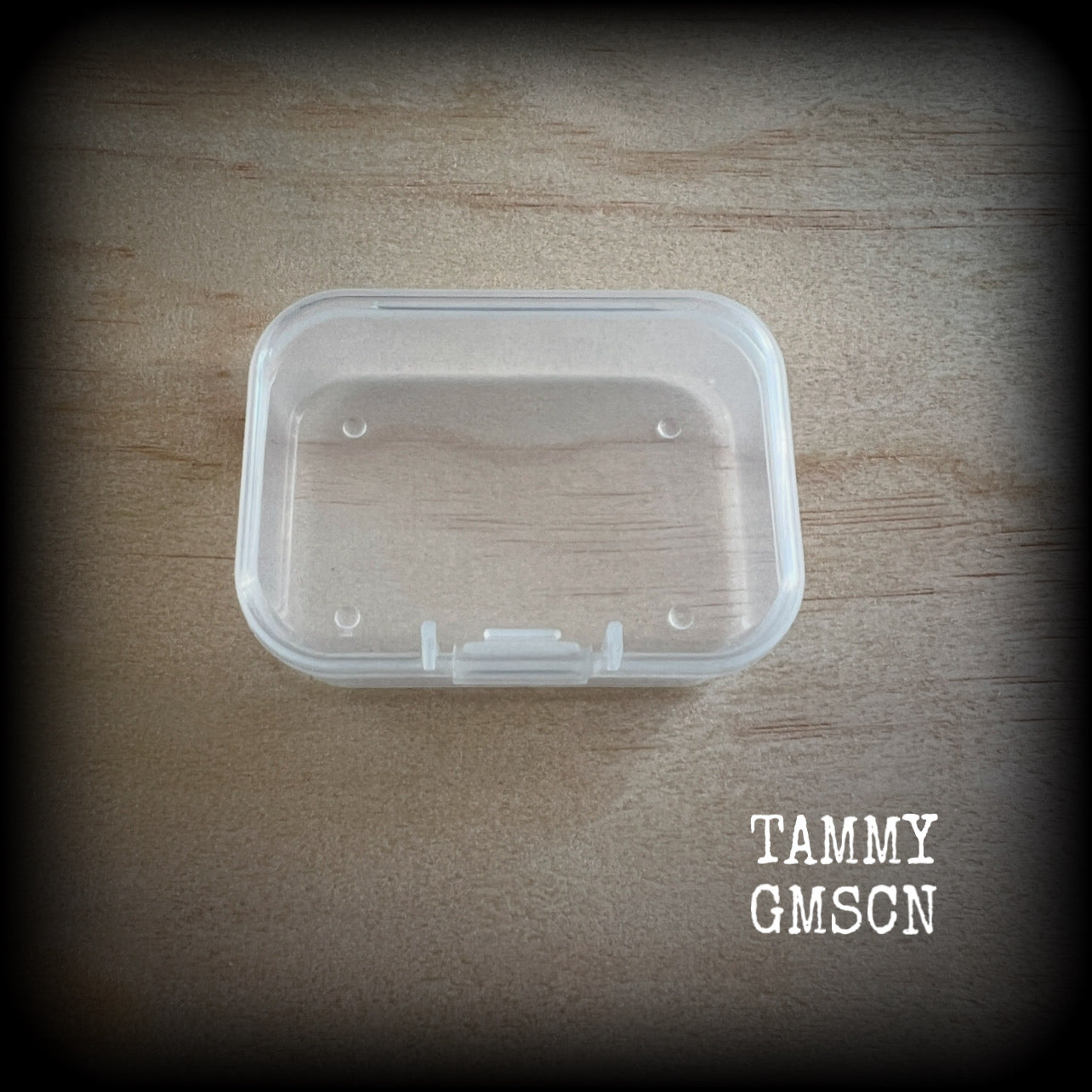 Jewelry storage containers-SMALL-Travel case for earrings and ear weights