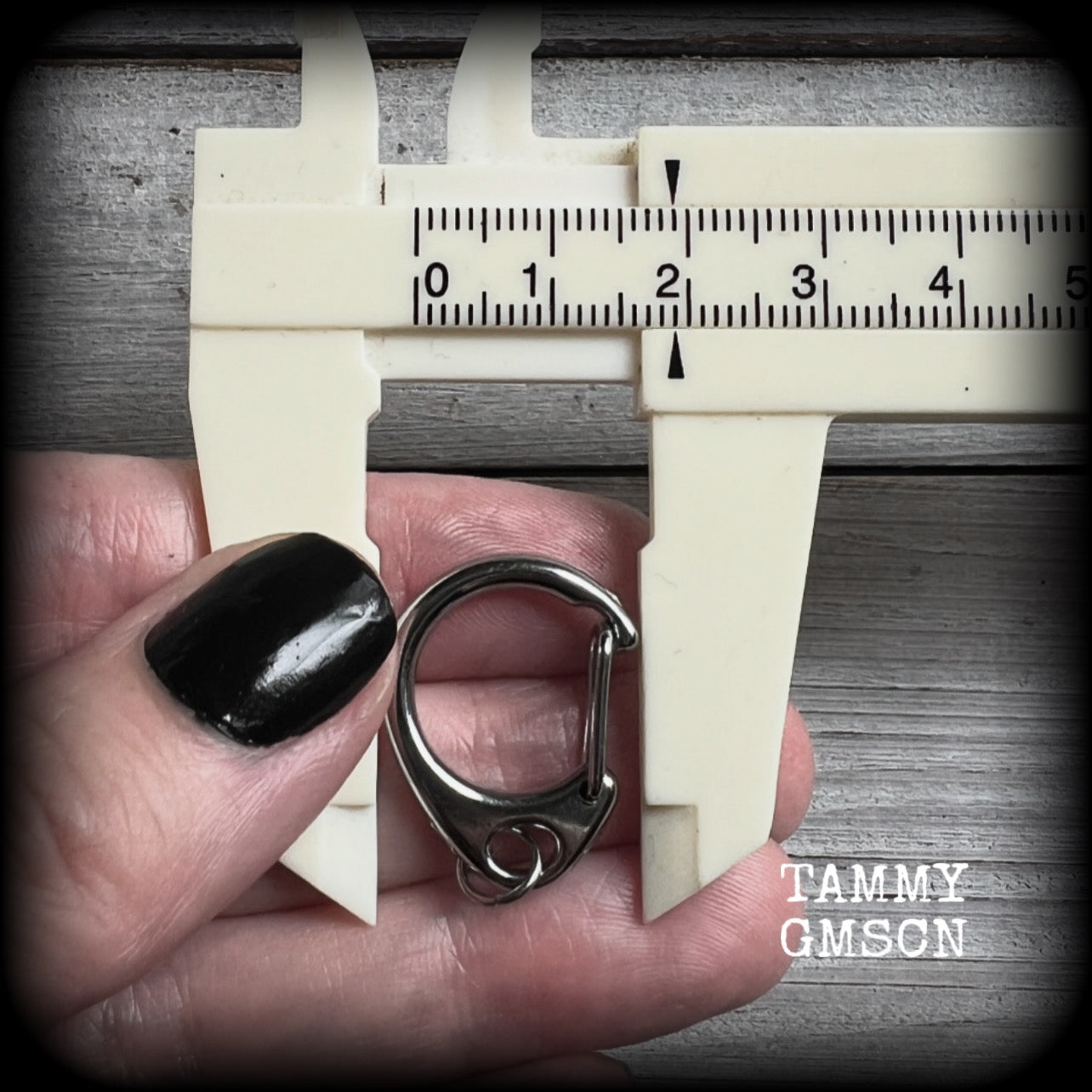 DIY industrial clips-Lobster clips MEDIUM for 5 gauge-4mm
