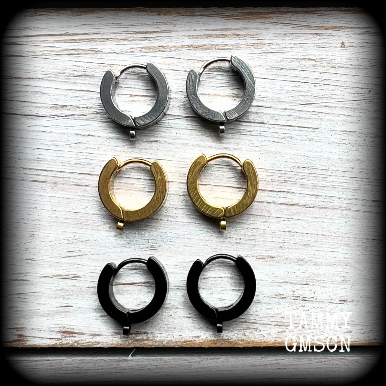 DIY huggie ear cuffs for pierced ears