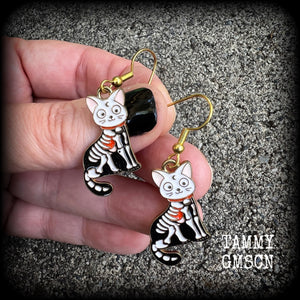 Kawaii cat earrings-Sailor moon earrings