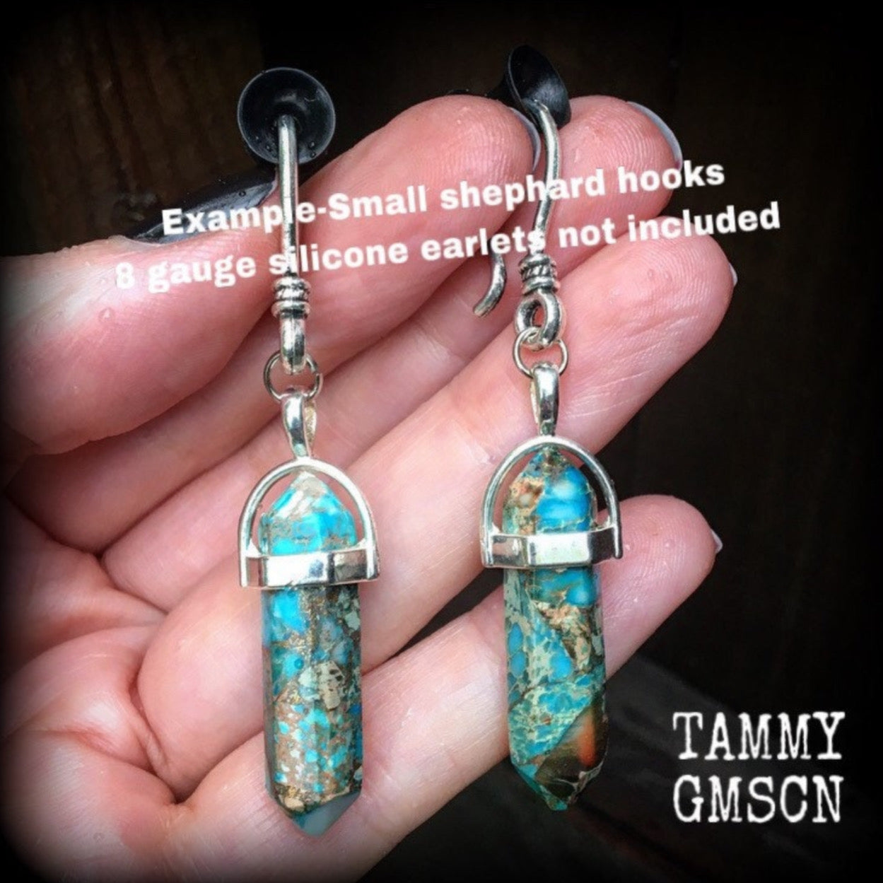 Jasper ear hangers 