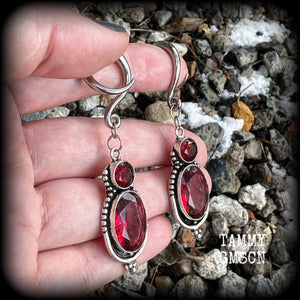 Garnet ear weights 