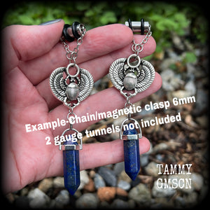 2 gauge tunnel earrings 