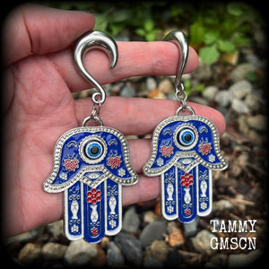 Greek eye earrings 