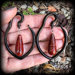 Gemstone ear weights