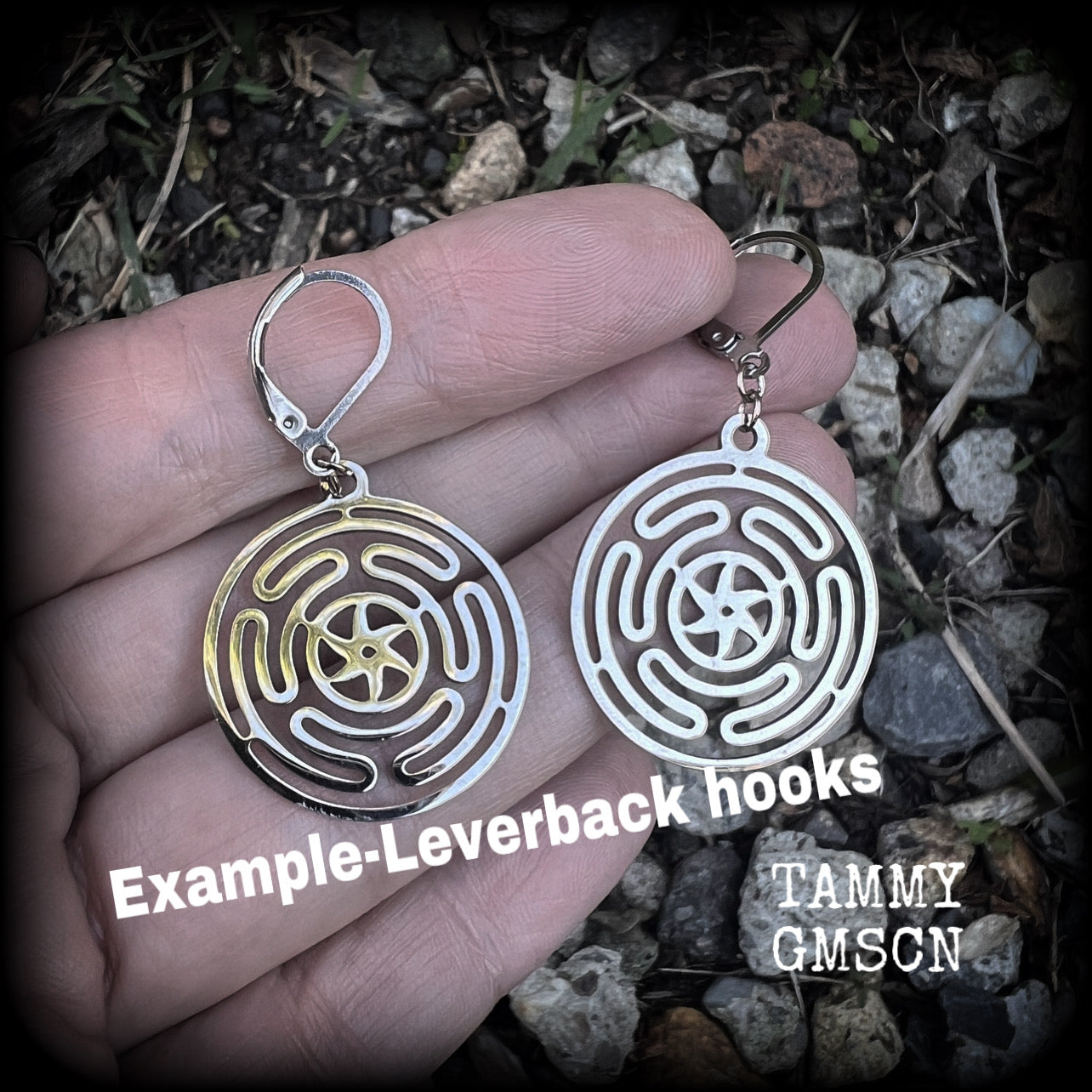 Hekate jewelry for pierced ears