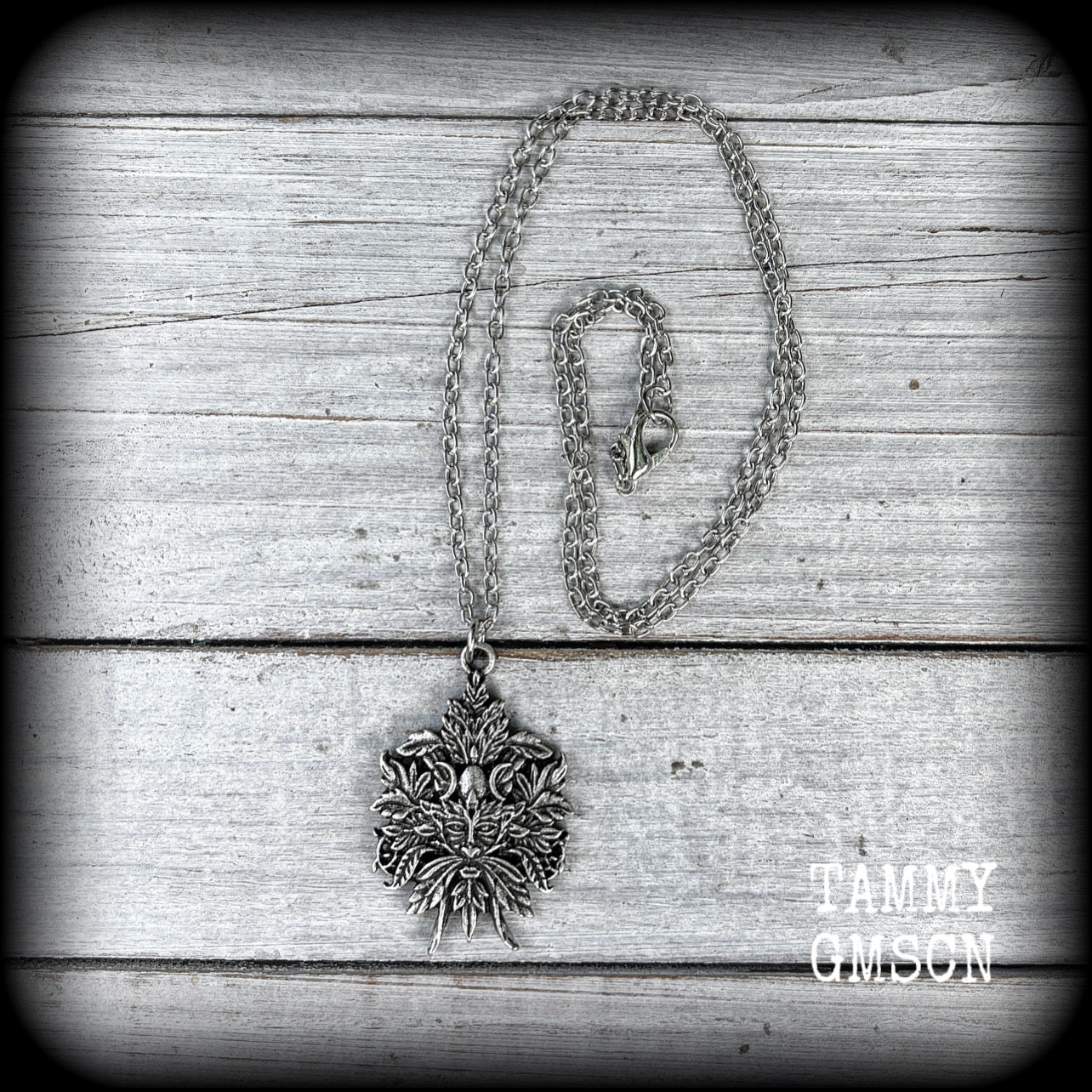 Greenman necklace-Jack in the Green jewelry