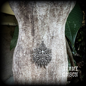 Greenman necklace-Jack in the Green jewelry