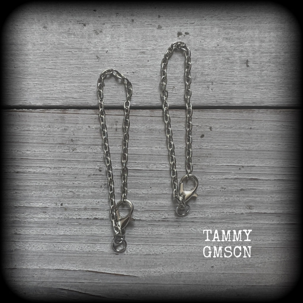 DIY tunnel dangles-Make your own 6 gauge 4mm dangles