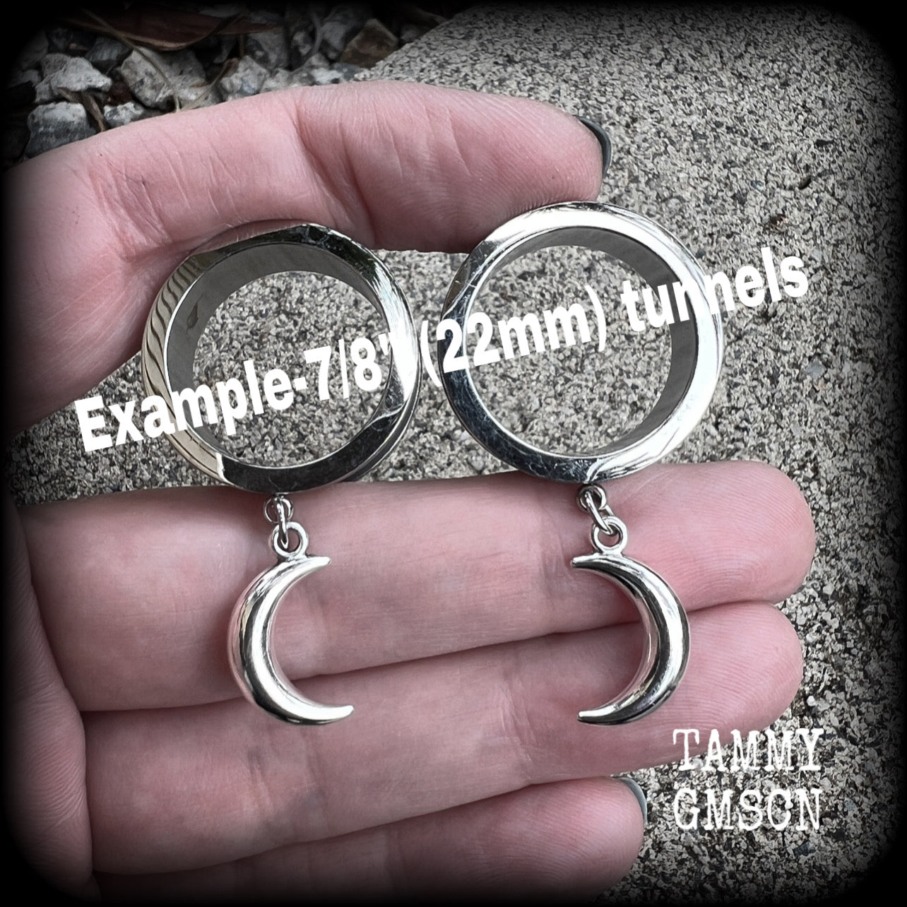 22mm tunnel earrings 