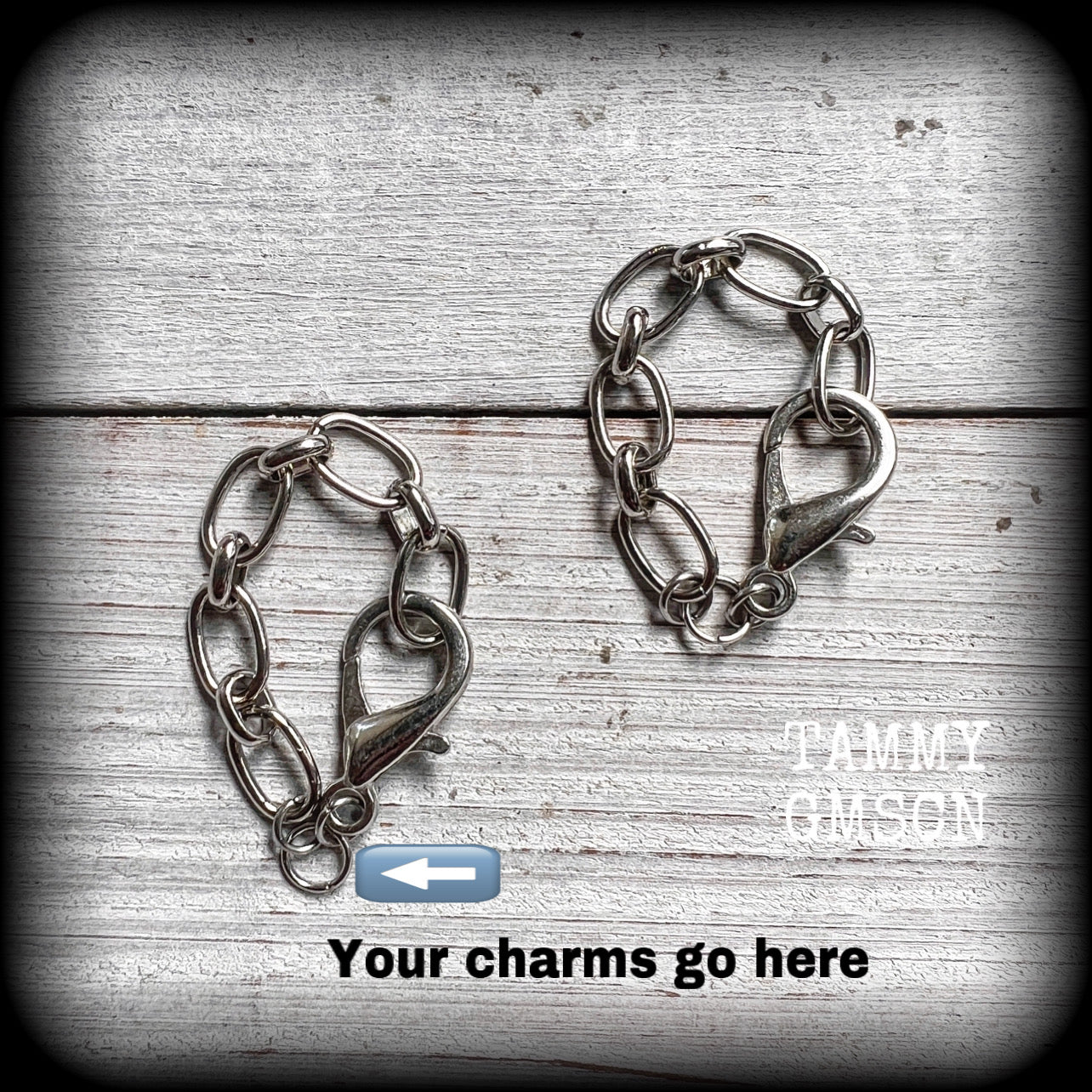 DIY chain and clasp for tunnel earrings Tunnel dangles make your own earrings Make your own ear weights Make your own tunnel earrings Stretched ears Stretched lobes Body jewelry gauged earrings 00 gauge DIY ear weights
