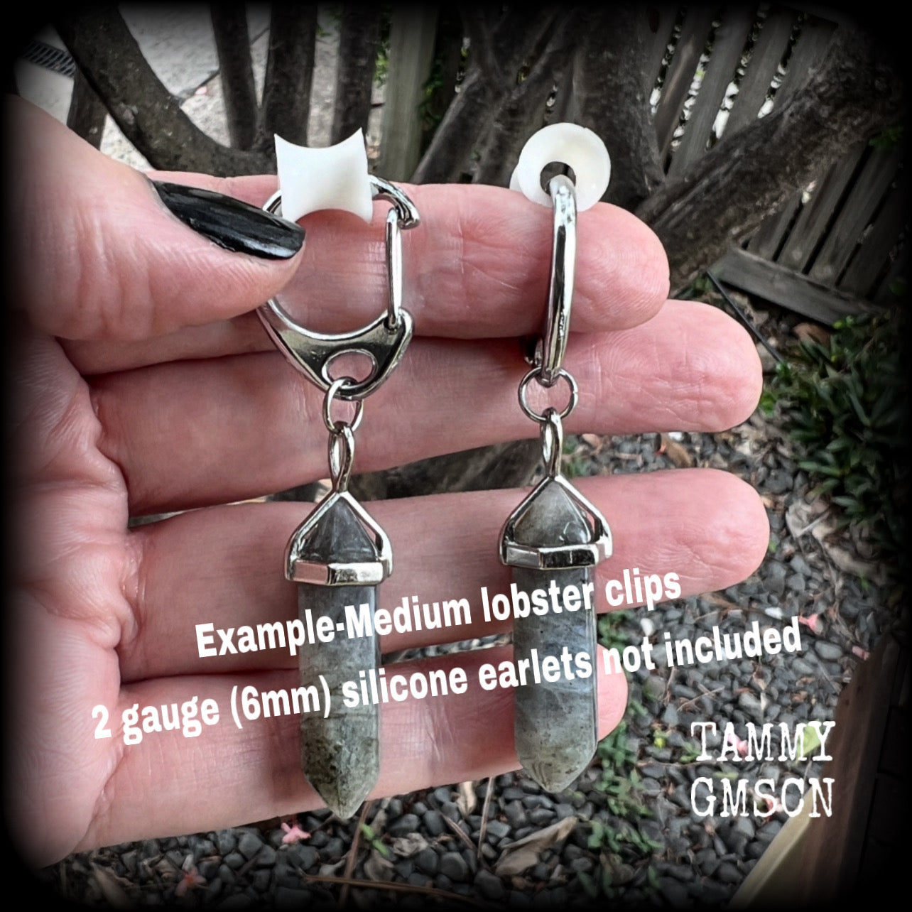 DIY industrial clips-Lobster clips MEDIUM for 5 gauge-4mm