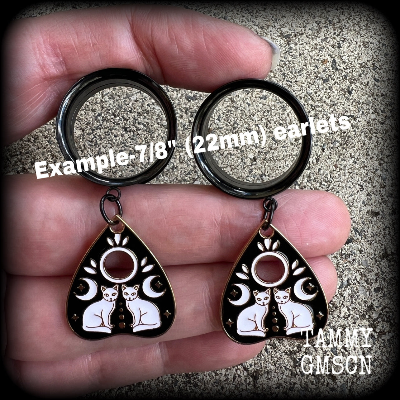 22 mm ear gauges