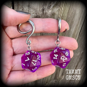 Gamer girl earrings 