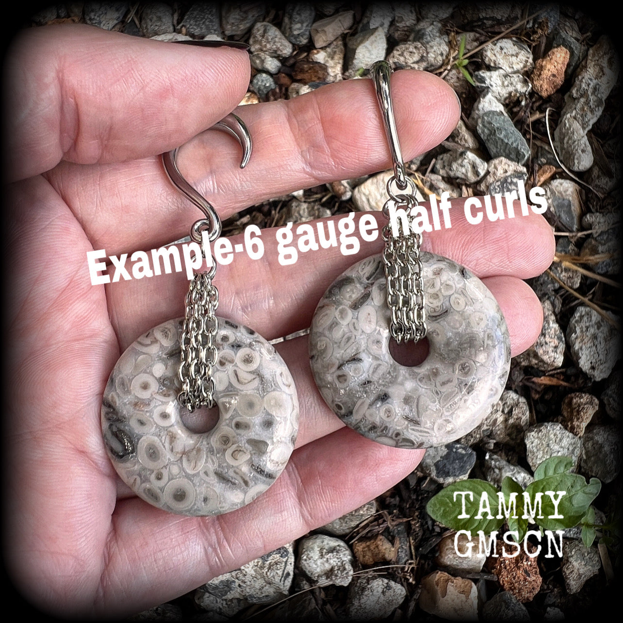 6 gauge ear hangers