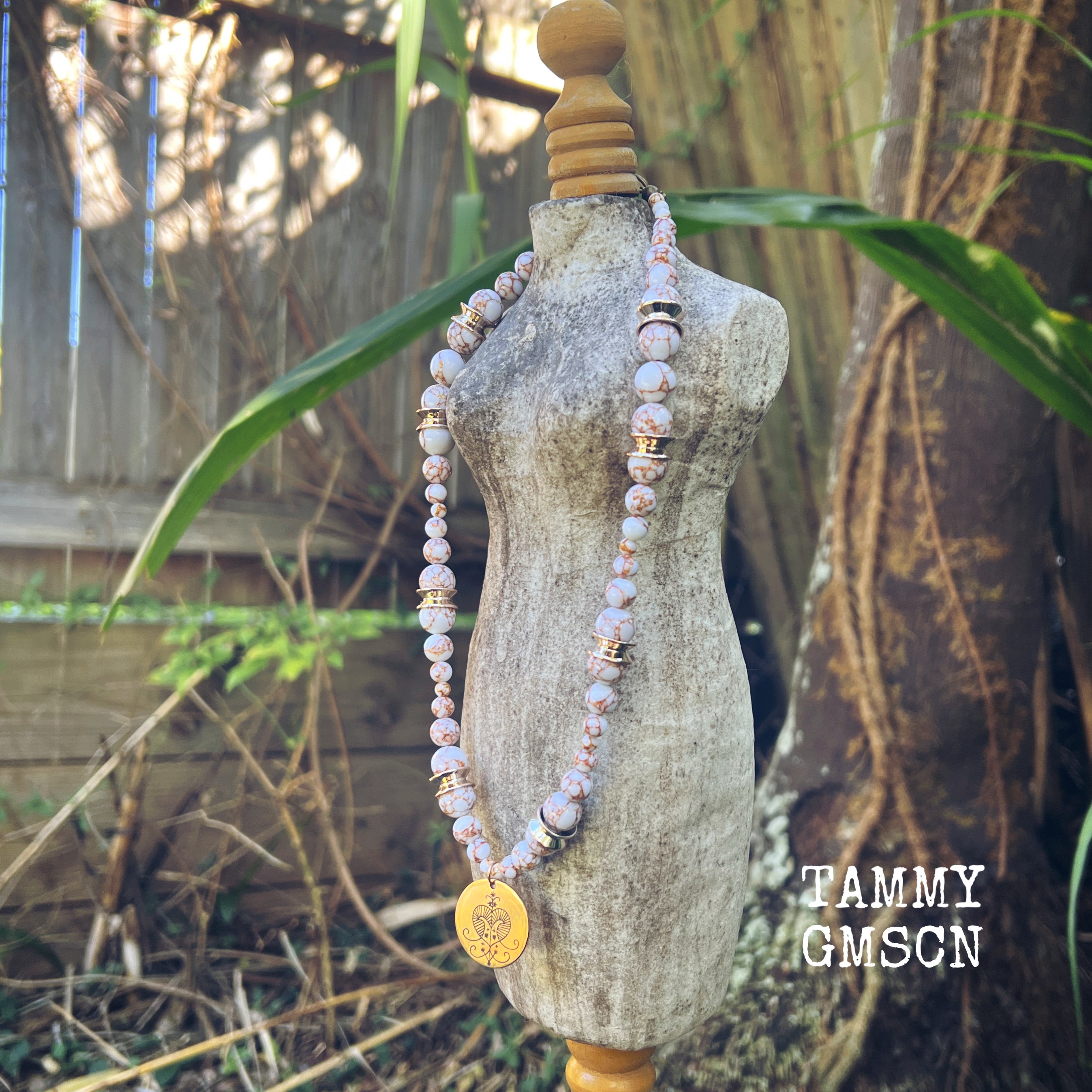 Erzulie Frida necklace-Voodoo loa necklace