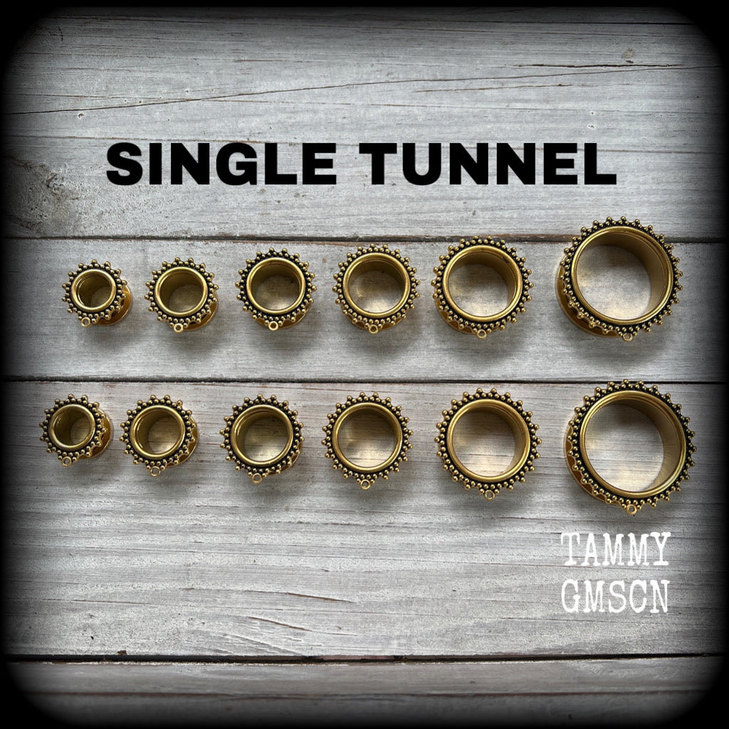 SINGLE DIY ornate connector tunnels-Gold