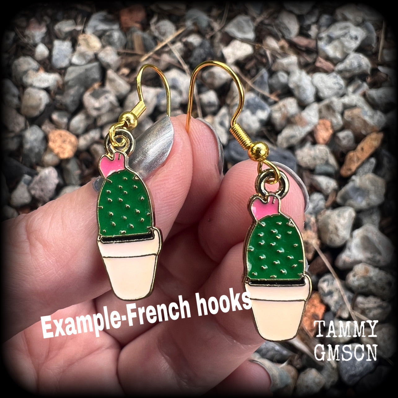 Cactus earrings-Cactus jewellery