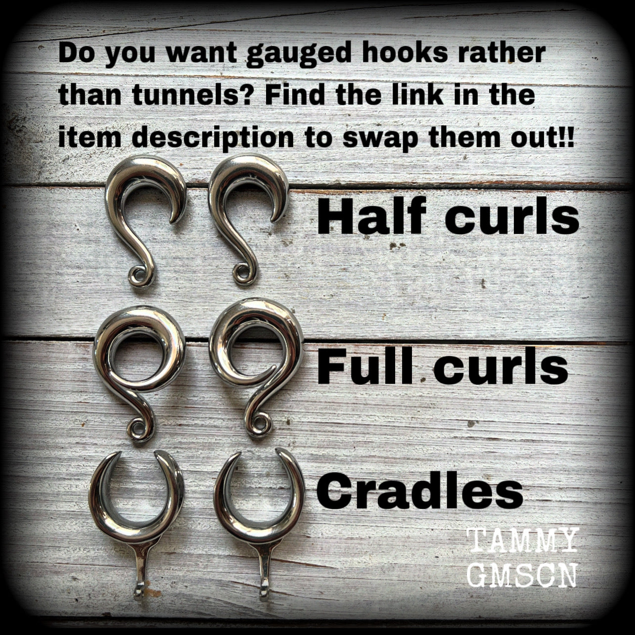Swap the tunnels to gauged hooks