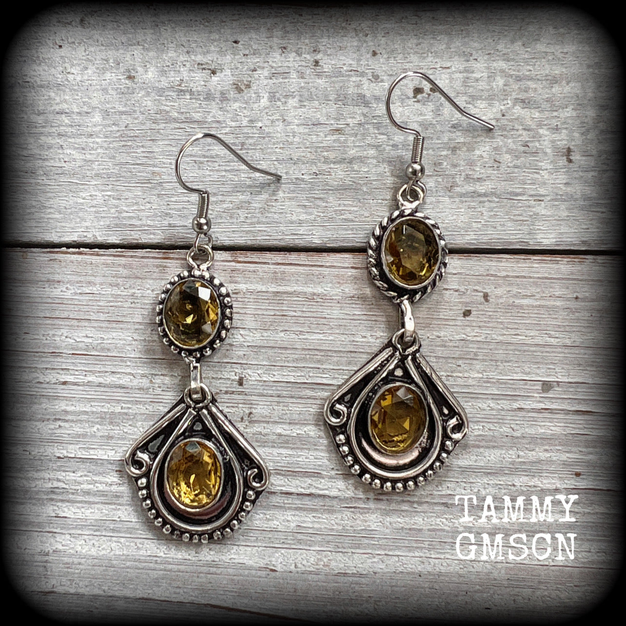 Citrine earrings