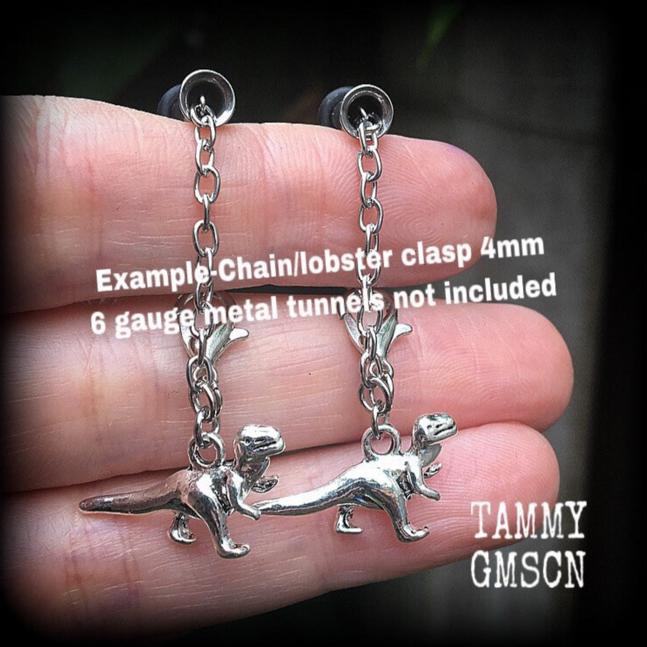 DIY tunnel dangles-Make your own 6 gauge 4mm dangles