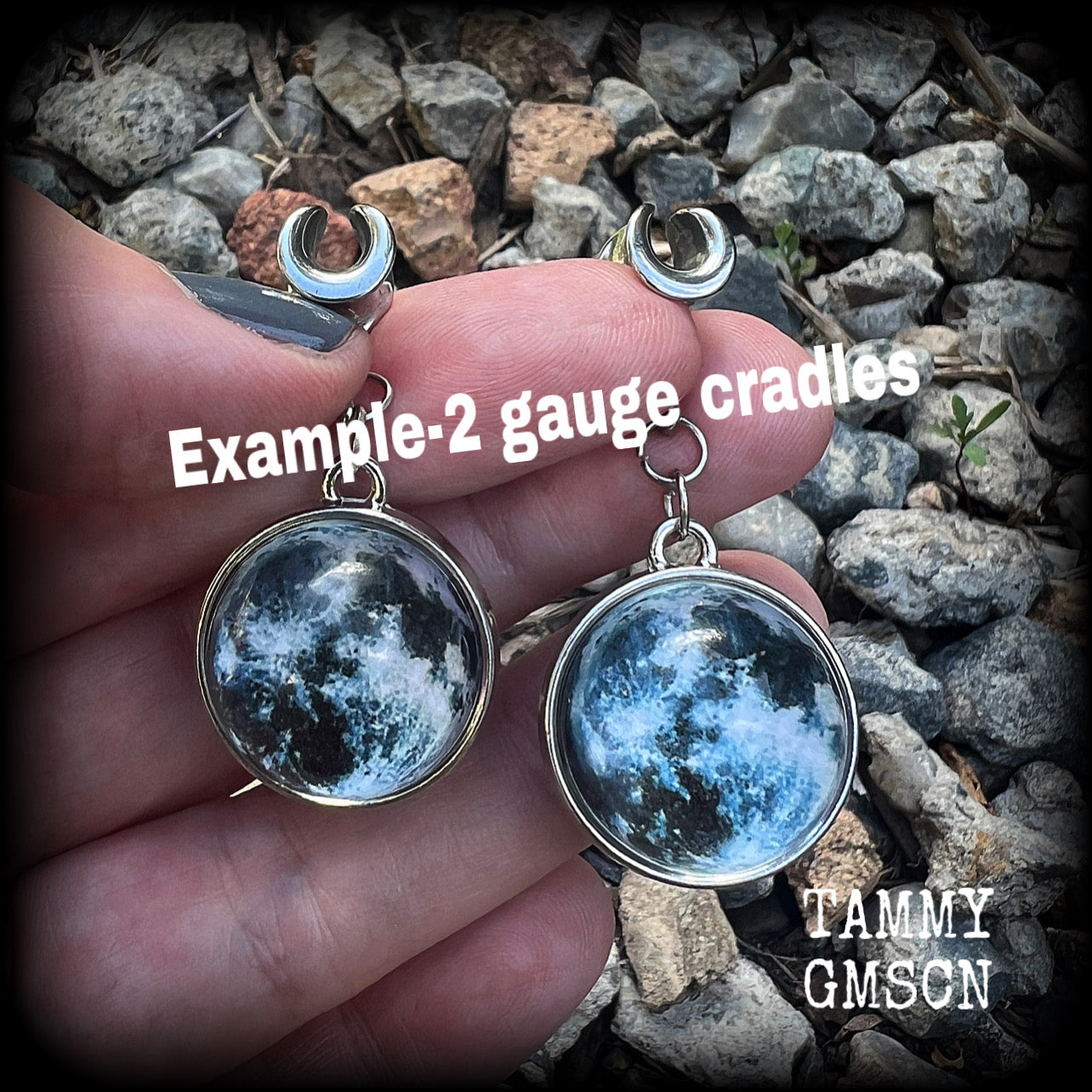 2 gauge earrings