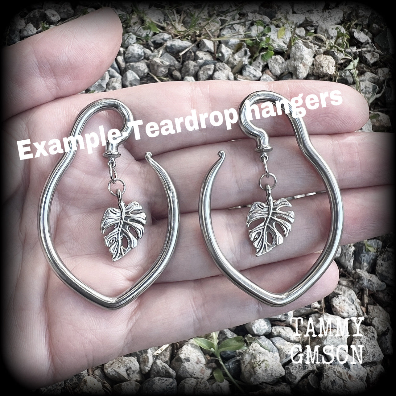 Teardrop ear hangers