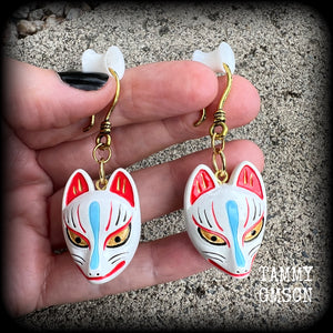 Kitsune ear hangers