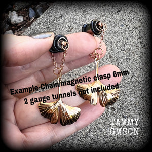 2 gauge tunnel earrings 