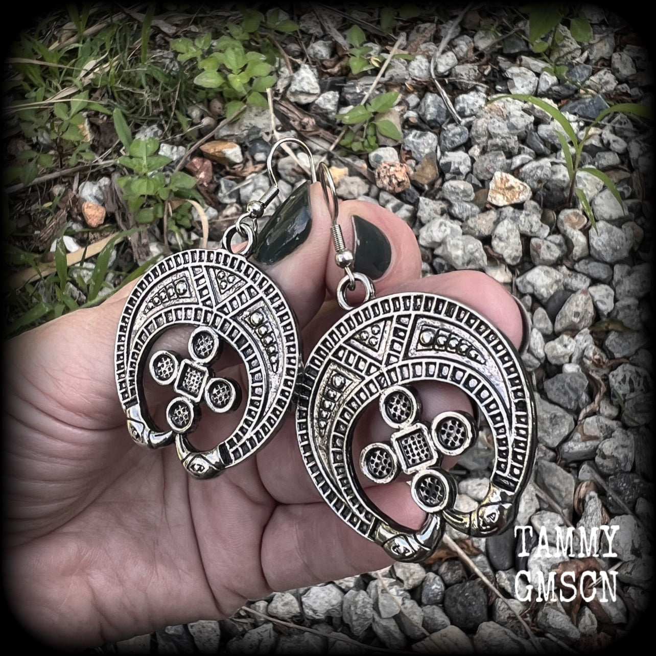 Viking bird earrings Lunula earrings Pictish earrings Ethnic jewelry Crescent moon earrings Viking jewelry Viking moon earrings Celtic bird Celtic jewelry Celtic artwork Druid Tunnels Plugs Ear gauges Stretched ears Slavic protection amulet Talisman