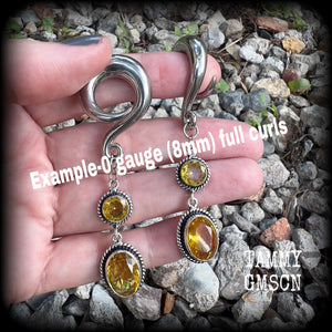 0 gauge ear weights