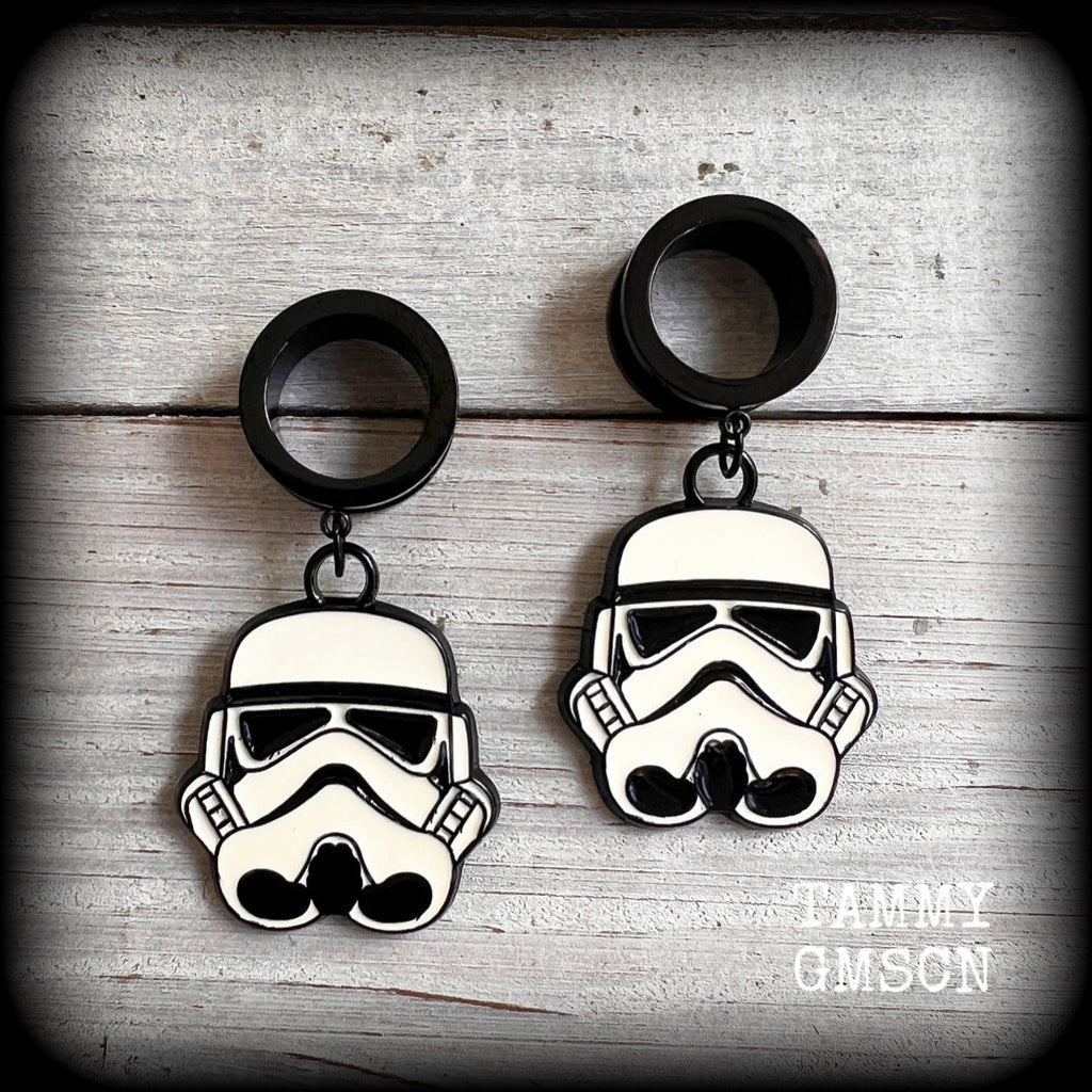 Storm Trooper earrings