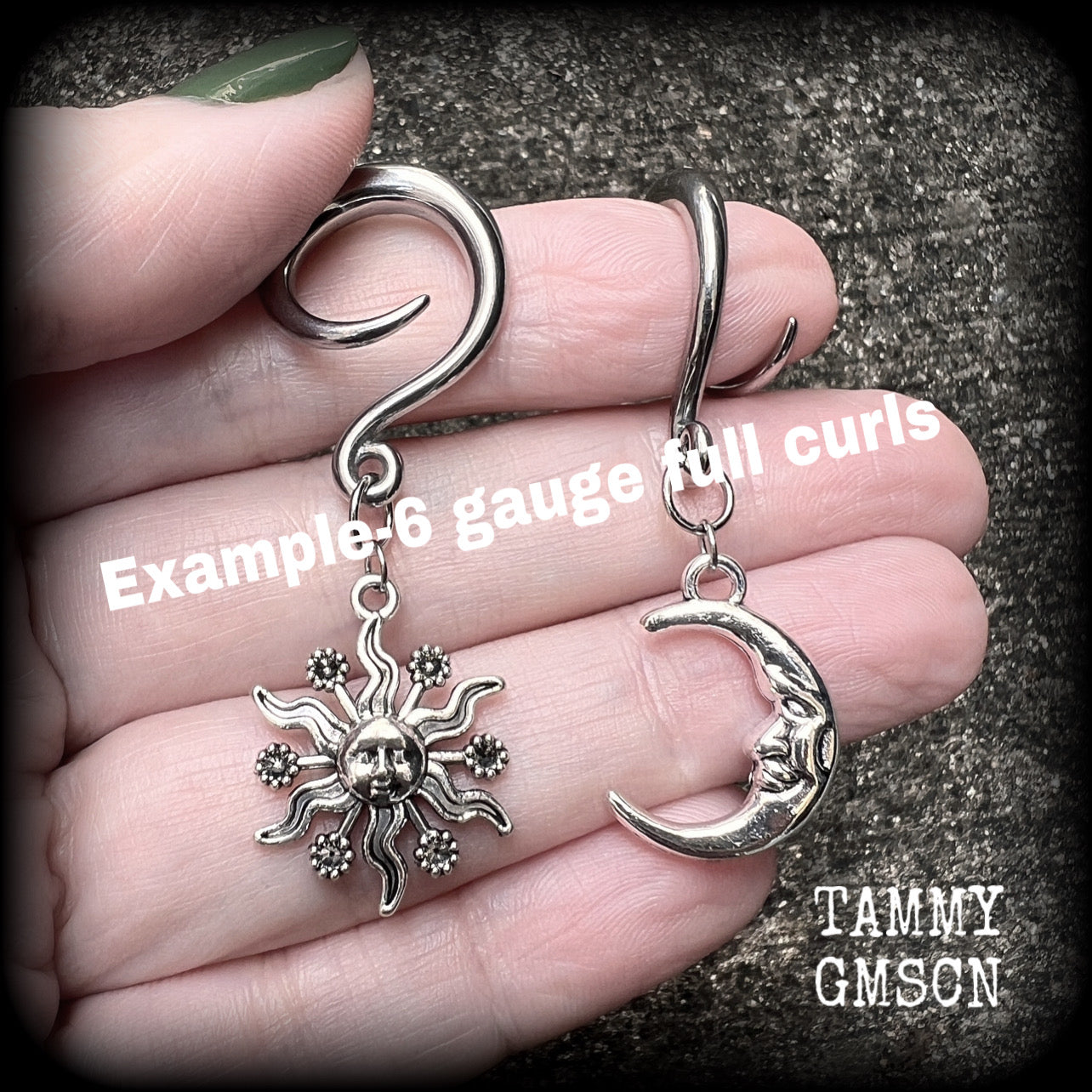 6 gauge ear hangers